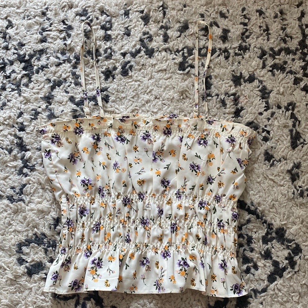 H&M floral tank